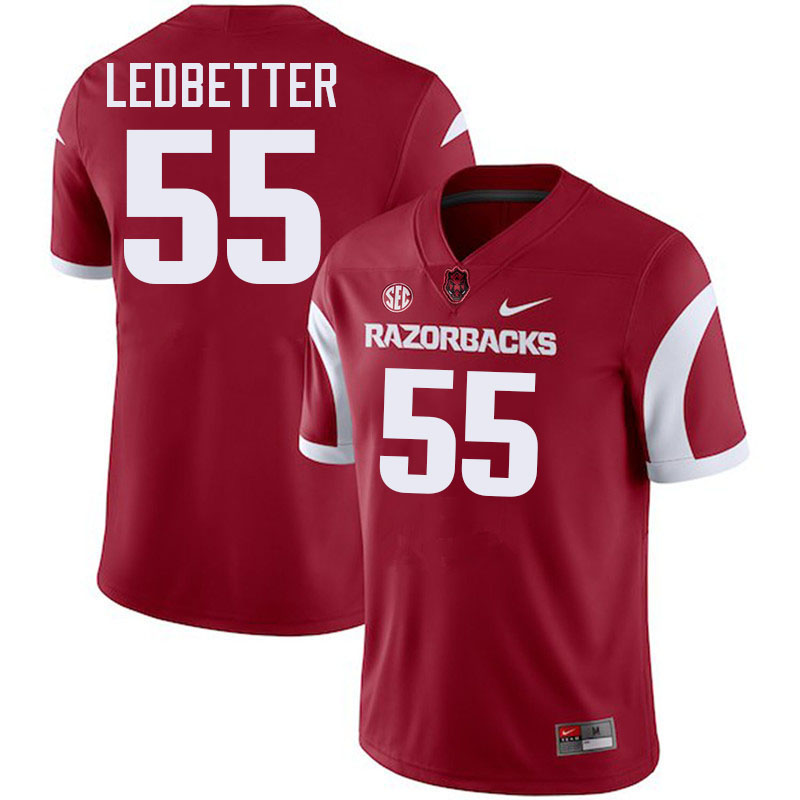 Jeremiah Ledbetter Arkansas Jersey,Arkansas Razorbacks #55 Jeremiah Ledbetter Jersey Youth-Cardinal